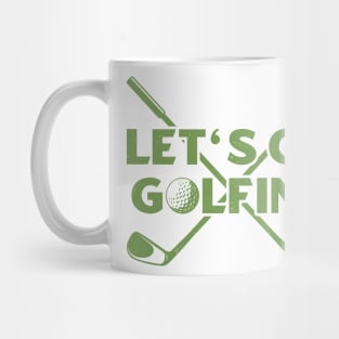 Lets Go Golfing Mug